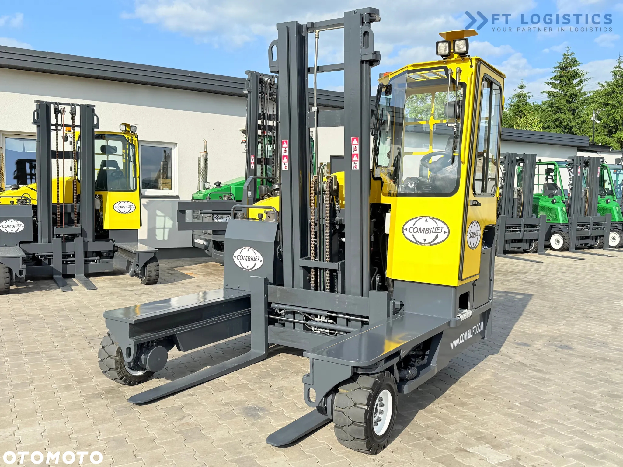 Combilift C4000 / DIESEL / DUPLEX - 4100MM / POZYCJONER / JEDYNIE 2951MTH / JAK NOWY - 3