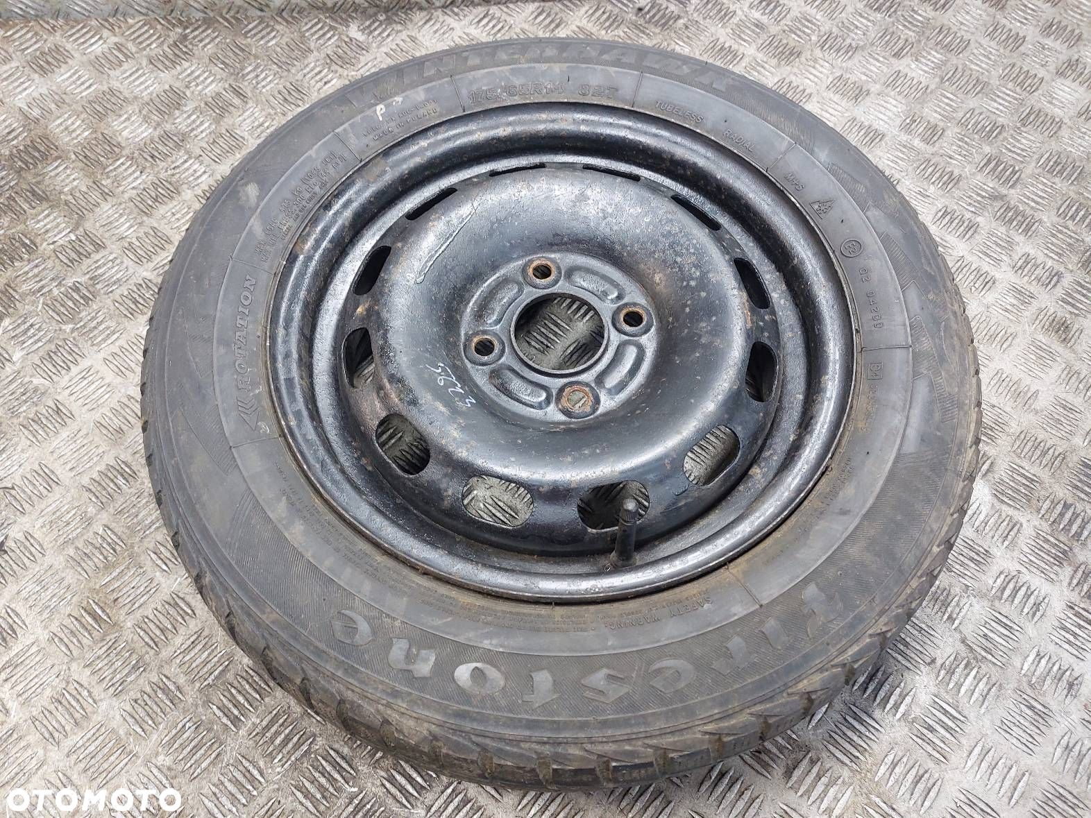 KOŁO OPONA FELGA ZAPAS 4X108 5,5Jx14 ET47 FI63,4 175/65R14 FORD - 1