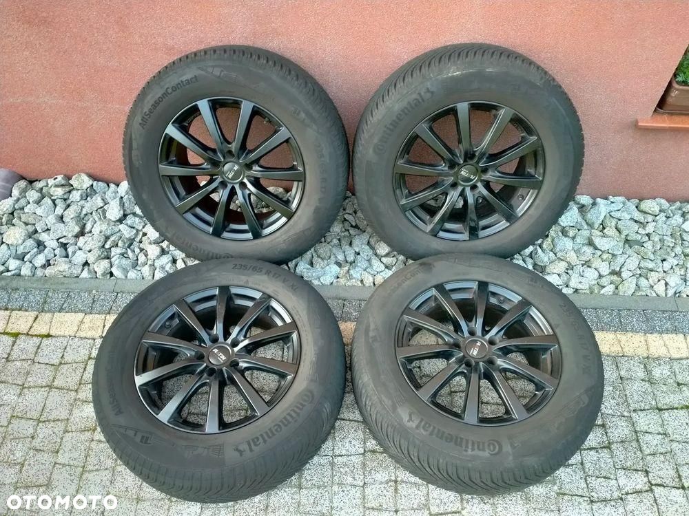 Audi Q5 8R Koła Felgi Z Oponami Wielosezon 235/65r17 Continental 2022r - 1