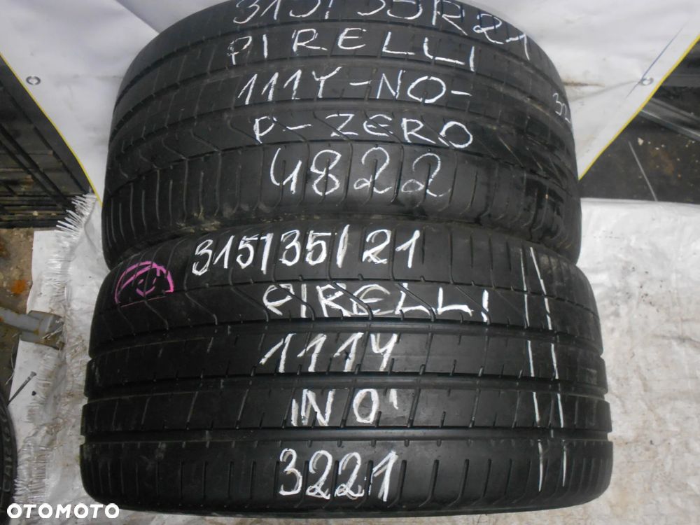 OPONY 315/35R21 PIRELLI PZERO NO DOT 4822 / 3221 7MM - 1