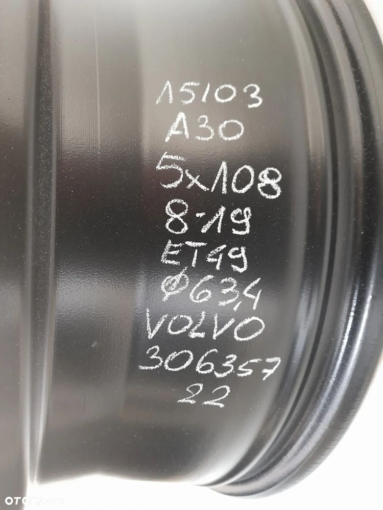 Felgi aluminiowe VOLVO OE 30635722 8.0" x 19" 5x108 ET49 - 6