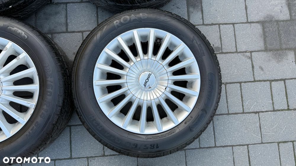 Koła 5x100 185/60 r14 Ronal Audi Seat Skoda VW felgi alufelgi ET35 6J KBA45363 - 5