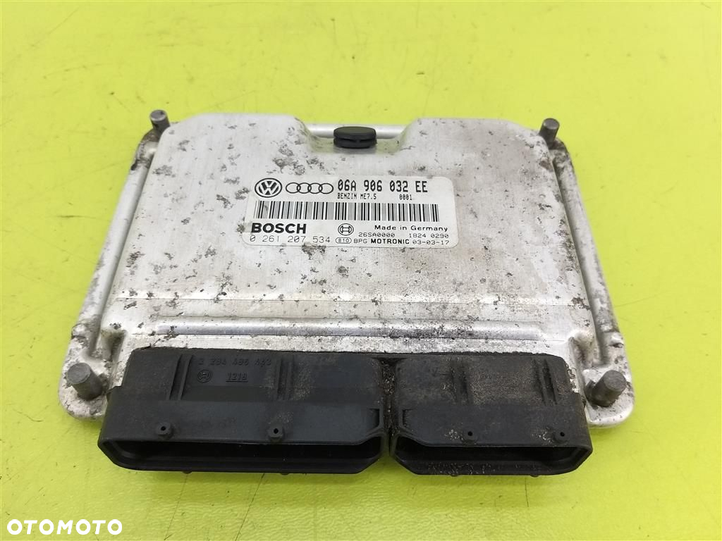 Komputer sterownik silnika Seat Toledo II 1.8B 125KM 0261207534 1999-2004 - 4