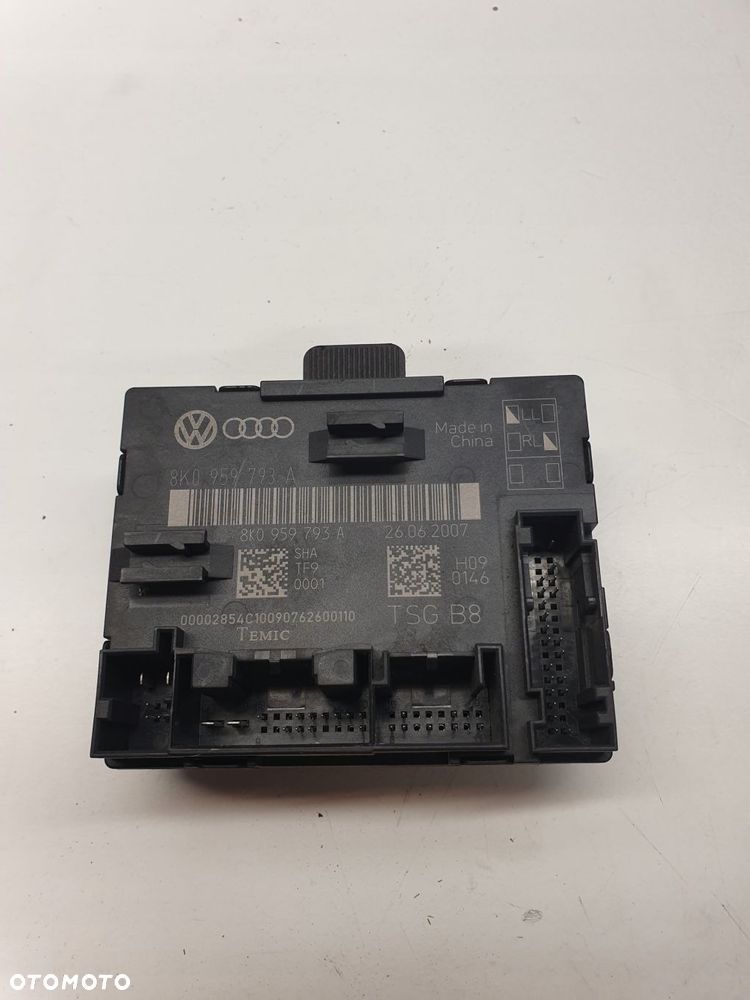 MODUŁ STEROWNIK DRZWI AUDI A4 B8 A5 Q5 8K0959793A - 1