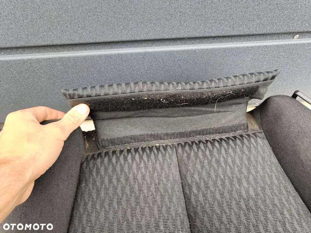 MERCEDES W211 KOMBI KANAPA ISOFIX SIEDZISKO TYŁ TYLNE MATERIAŁ ELEGANCE - 11