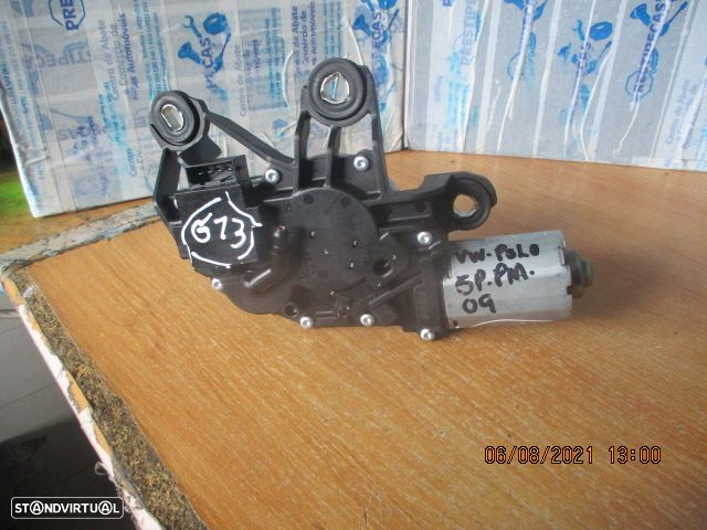 Motor Limpa Vidros Tras 6Q6955711C VW POLO 2009 TRAS BOSCH - 4