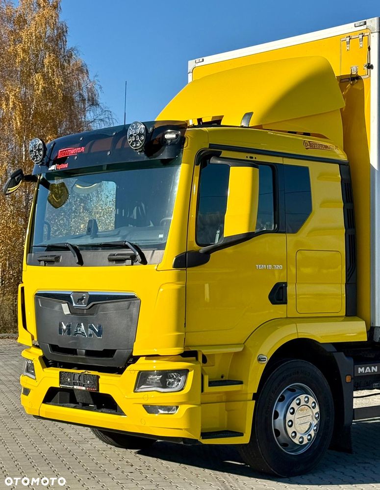 MAN TGM 18.320 / IZOTERMA / GRZANA /  WINDA / 20 EUROPALET / AUTOMAT / 170 TYŚ KM / 2021 R / SYPIALKA / CAŁY NA PODUSZKACH / SPROWADZONY / JAK NOWY - 8