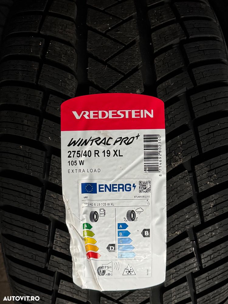 Vând 2 anvelope 275/40/19 vredestein de iarnă noi - 2