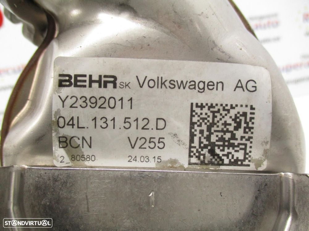 REFRIGERADOR GASES EGR VOLKSWAGEN PASSAT 2015 -04L131512D - 5