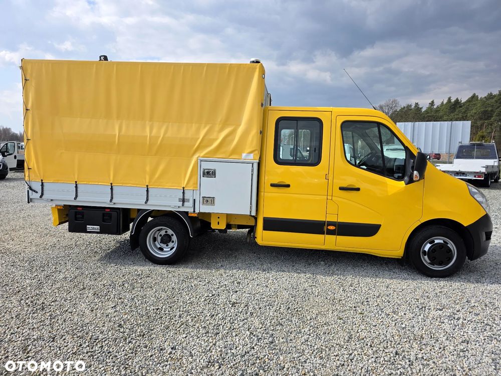 Renault MASTER 2,3 DCI 145 KONNA DOKA BRYGADÓWKA 7 OSOBOWA KLIMA WEBASTO 3,2M SKRZYNIA GWARANCJA BLIŻNIAKI DO 3,5T - 6