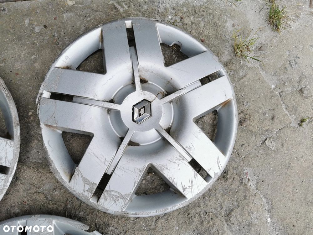 Renault Megane Scenic Clio Kangoo Kołpaki 15" 3 szt - 4