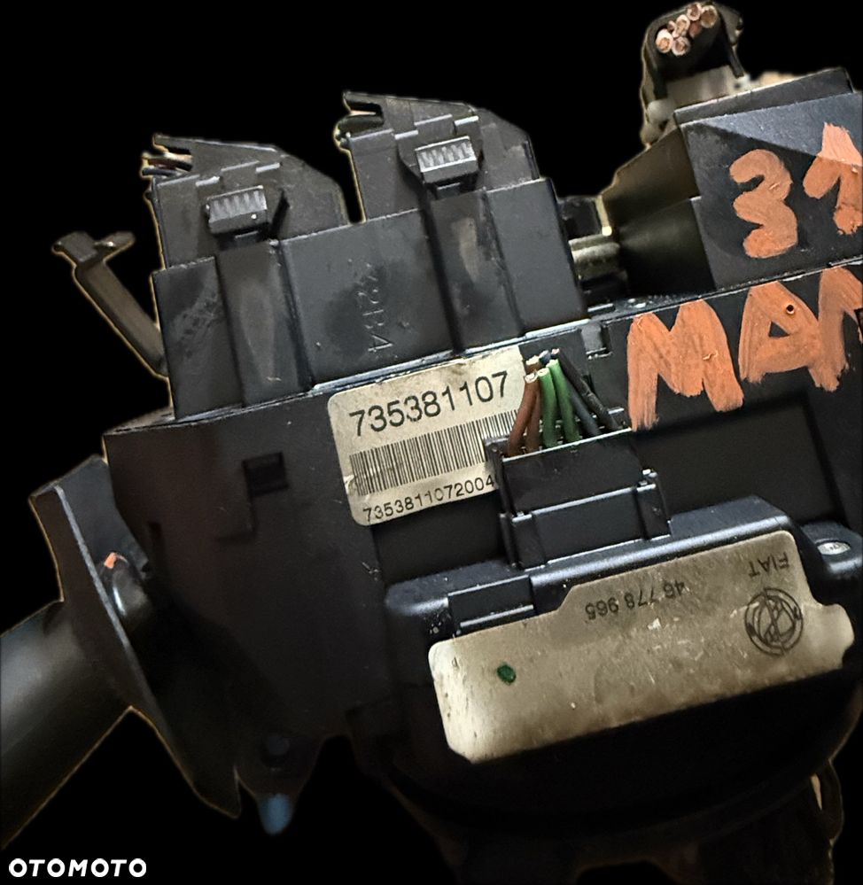 Manetka Przełącznik zespolony Taśma Airbag Fiat Punto II - 3
