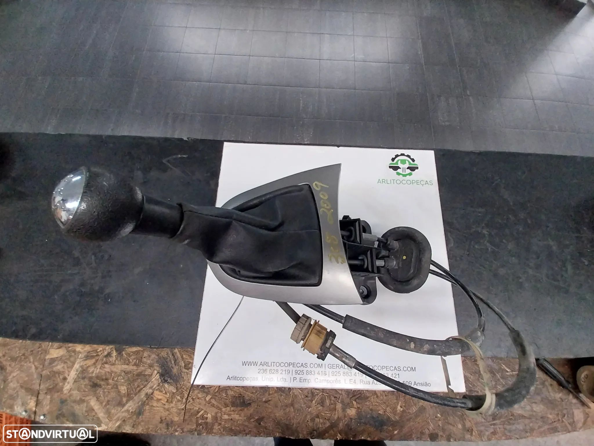 Selector mudanças Peugeot 308 Ref: 967 204 29 80 - 1