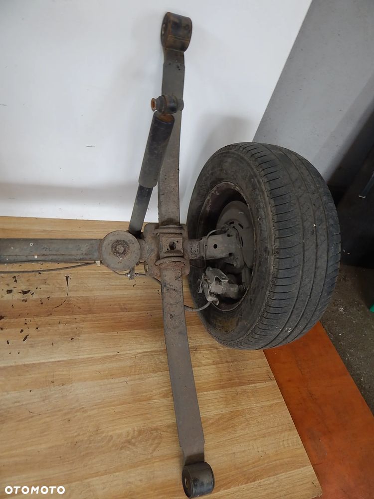 Belka oś ośka tył resor PRZYCZEPKA Ford Transit MK8 VII 2013-22 Łuków części - 2