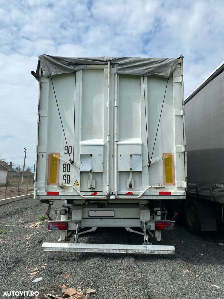 Benalu 80m3, sasiu aluminiu, transport cereale - 4
