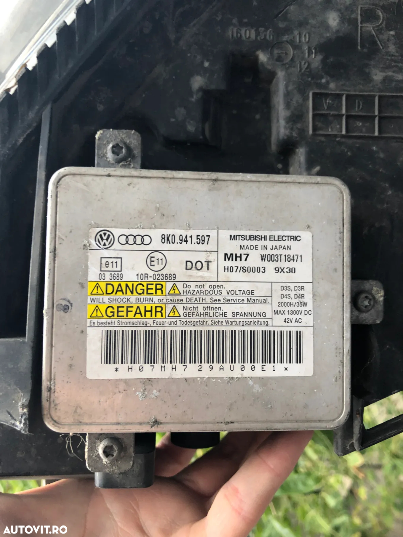 Droser balast xenon original Audi A6 C6 4F facelift - 2
