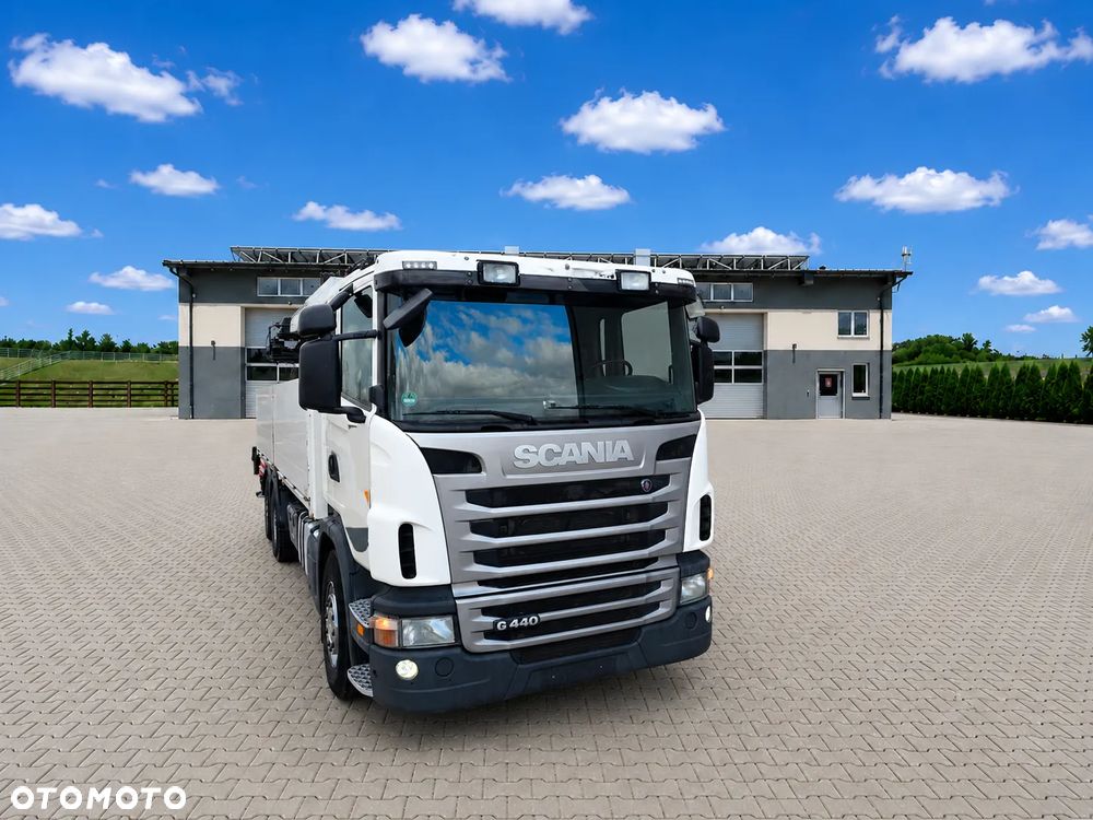 Scania G440 6x2 + HDS FASSI F215AS | 225 tys. km | Oś skrętna | Euro 5 - 1