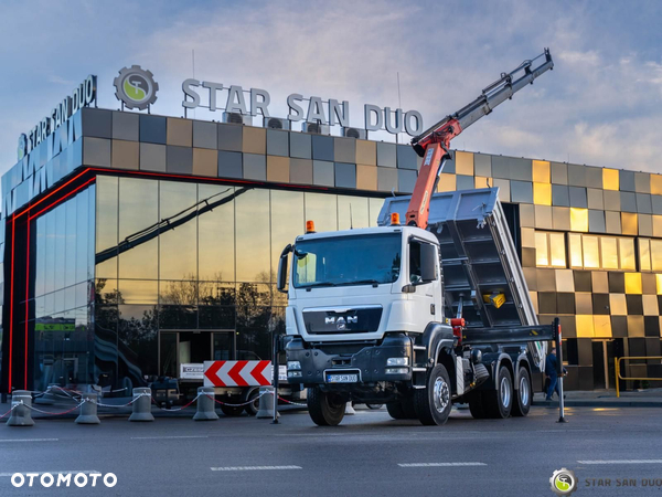 MAN TGS 26.360 6x6 PALFINGER PK 18001 EH HDS Żuraw Wywrotka