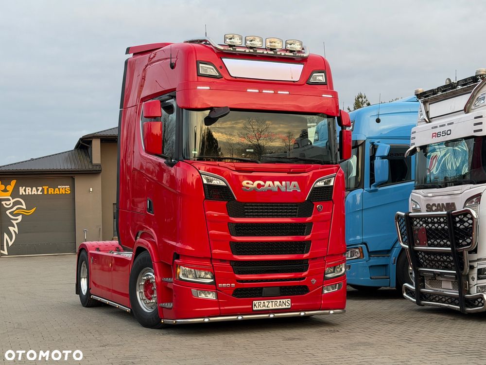 Scania 580s Scania z Niemiec ASO kontrakt serwisowy idealny stan v8 4x2 - 4