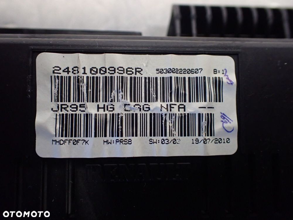 LICZNIK RENAULT GRAND SCENIC III 248100996R - 8