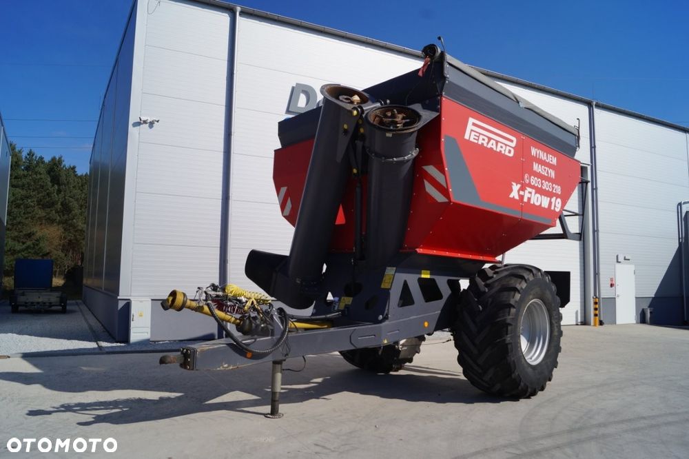 PERARD Przyczepa Wóz Przeładowczy X-Flow 19m3 WYNAJEM - 1