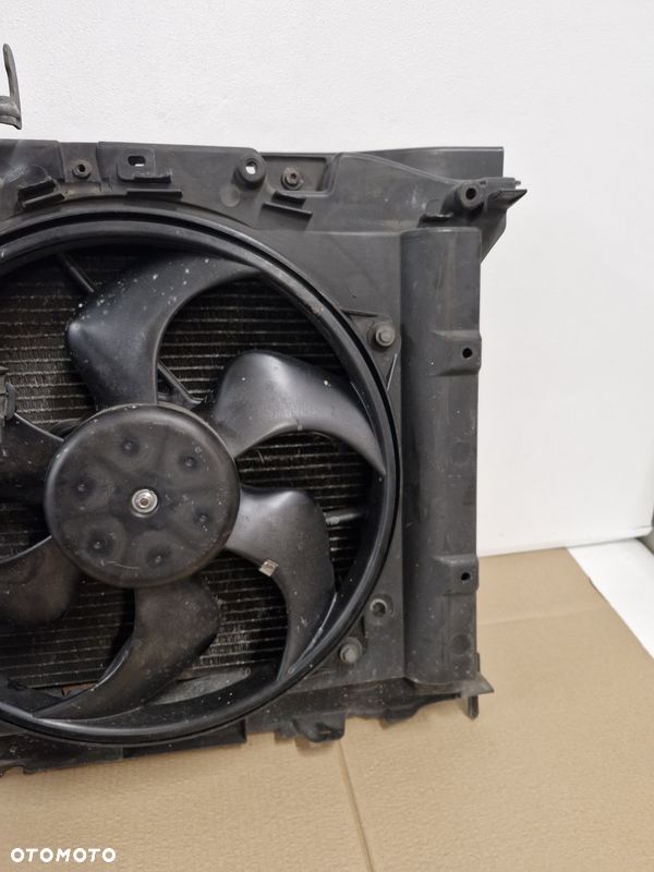 PEUGEOT RCZ 1.6 THP PAS PRZÓD PRZEDNI CHŁODNICA WODY KLIMATYZACJI WENTYLATOR - 9