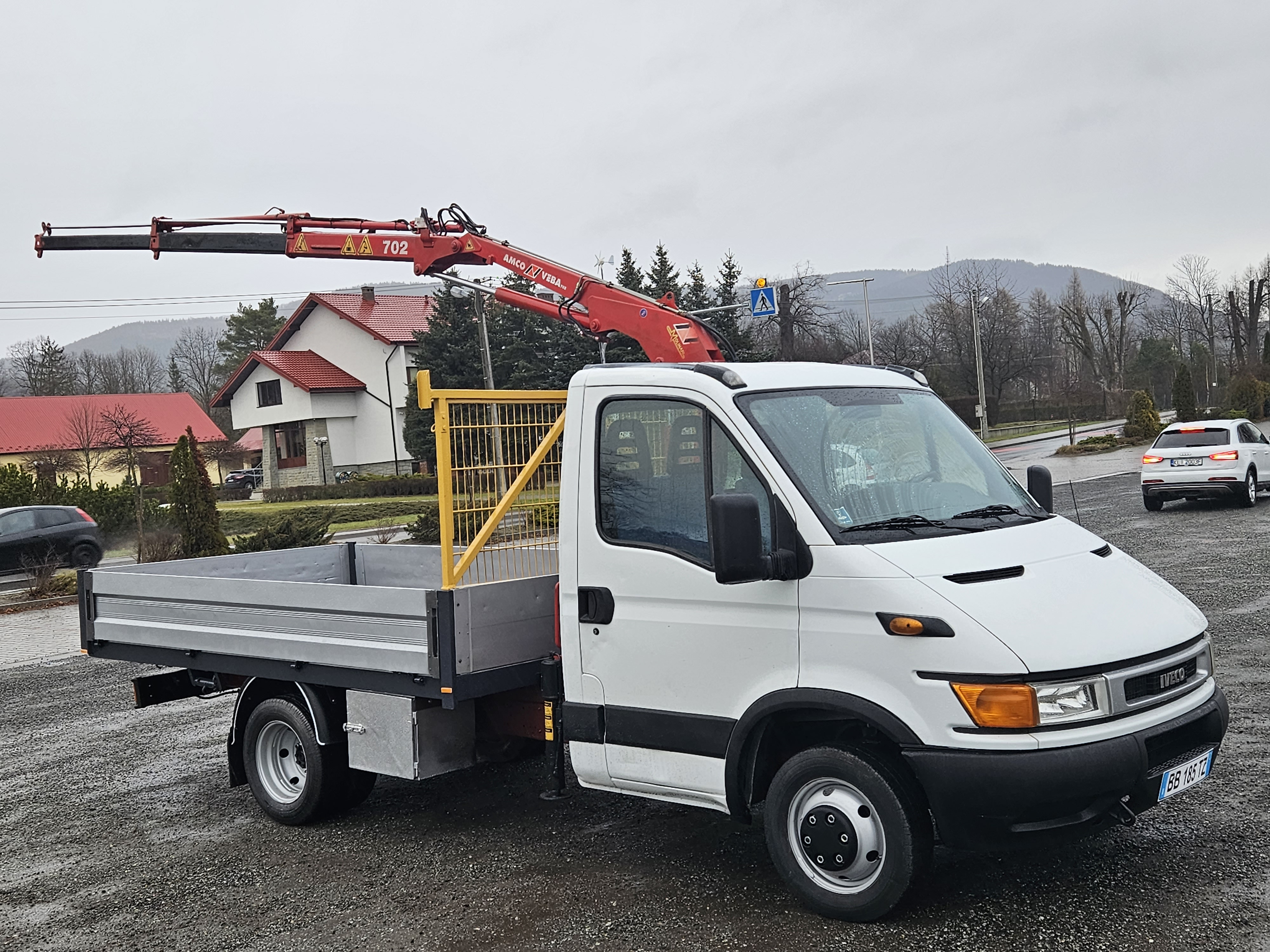 Iveco Daily 35c-13 Skrzynia 3.80 M + HDS Amco Veba 702 ! Bez Korozji  ! - 2