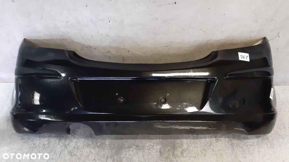* ZDERZAK TYŁ TYLNY OPEL CORSA D Z20R CZARNY DOKŁADKA !!! - 1