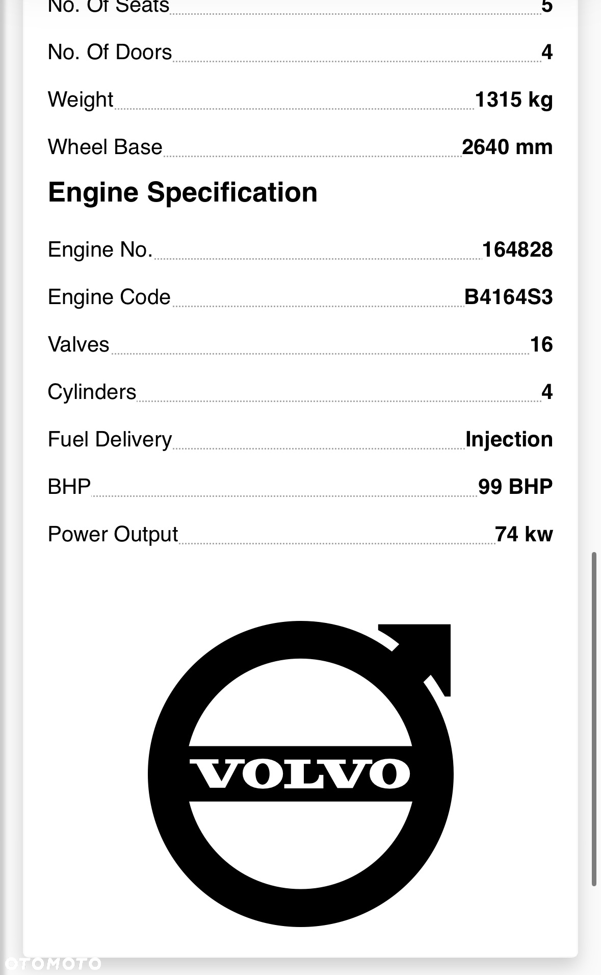 SILNIK kompletny B4164S3 1.6 16V VOLVO V50 FORD FOCUS MK2 7m5g6007xa - 12
