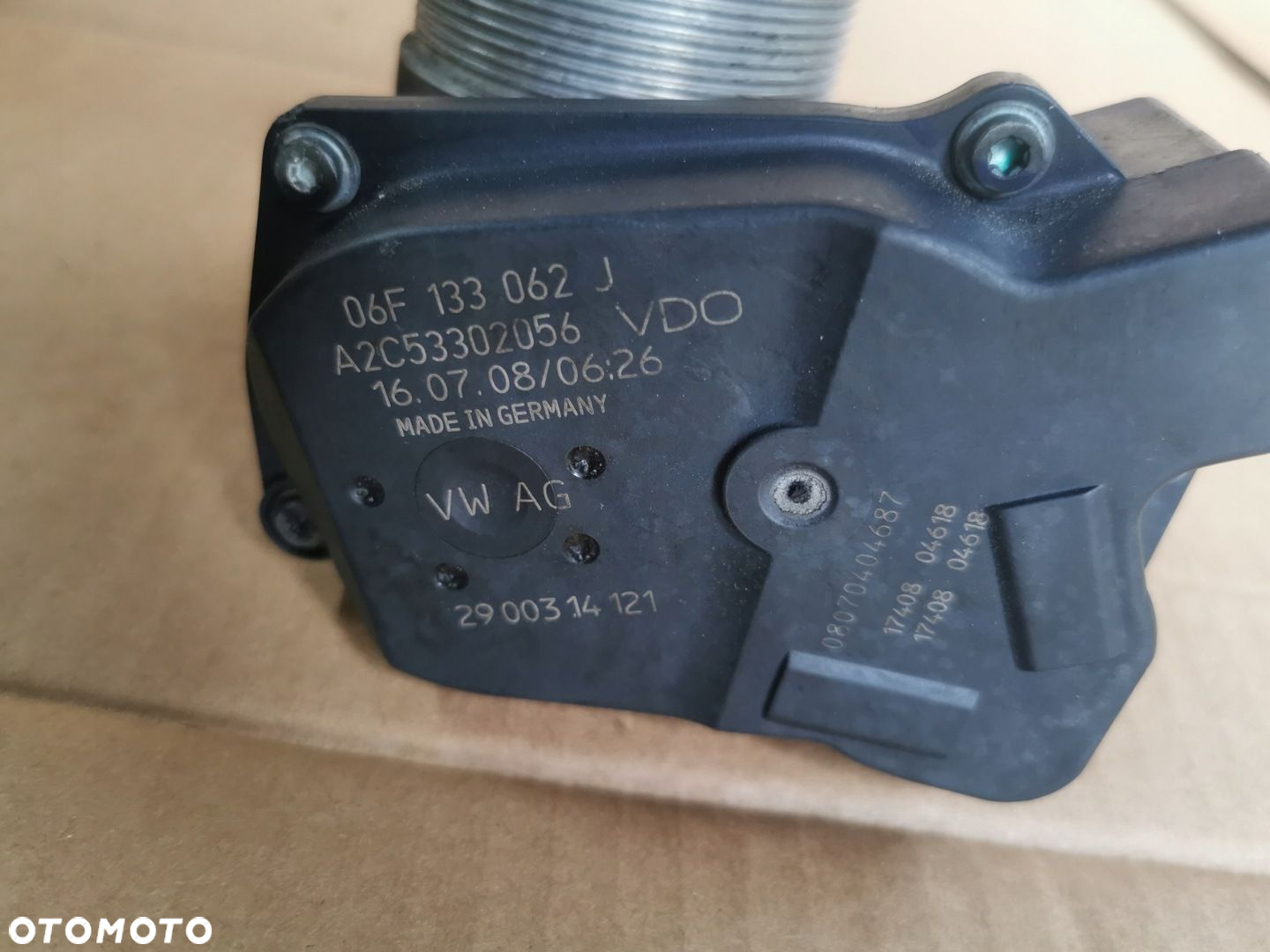 Przepustnica Audi A4 B8 A5 8T 2.0 TSI 06F133062J - 3