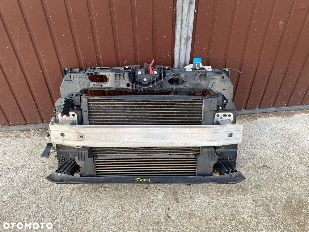 KOMPLETNY PAS PRZEDNI BELKA CHŁODNICE WZMOCNIENIE FIAT 500L - 5