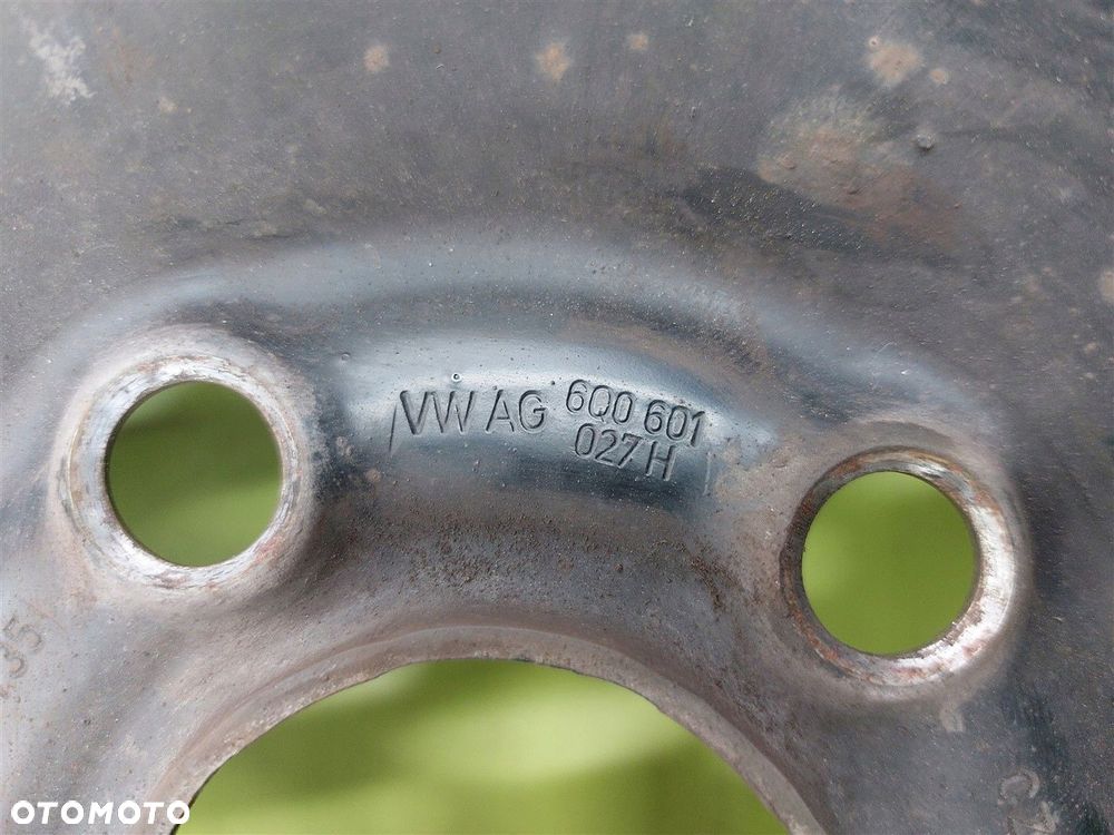Felga stalowa VW POLO IV  5J X 14 5X100 ET 35 / 59 MM - 3
