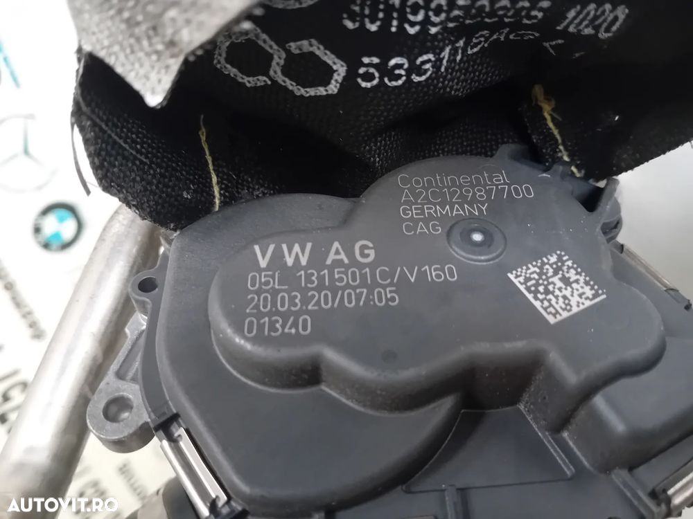 Egr Clapeta Vw Seat Skoda Audi 2.0 Tdi Euro 6 Cod 05L131501C Arteon Passat B8 Golf 8 Octavia 4 Leon - 3