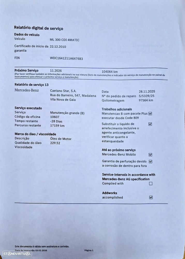 Mercedes-Benz ML 300 CDI 4Matic 7G-TRONIC DPF BlueEFFICIENCY - 12