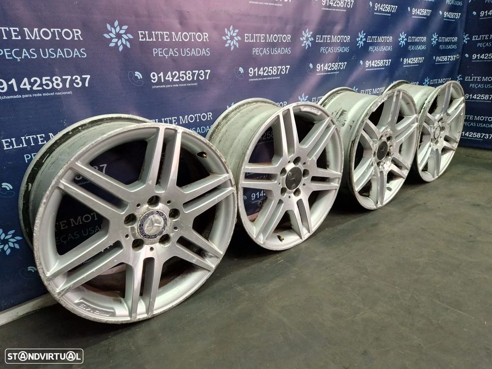 Jantes usadas 17 MERCEDES CLASS C W204 AMG 5X112 - 2