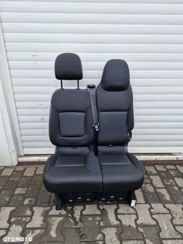 RENAULT TRAFIC 3 III VIVARO B FOTEL PRAWY PODWÓJNY ŁAWKA KANAPA - 1