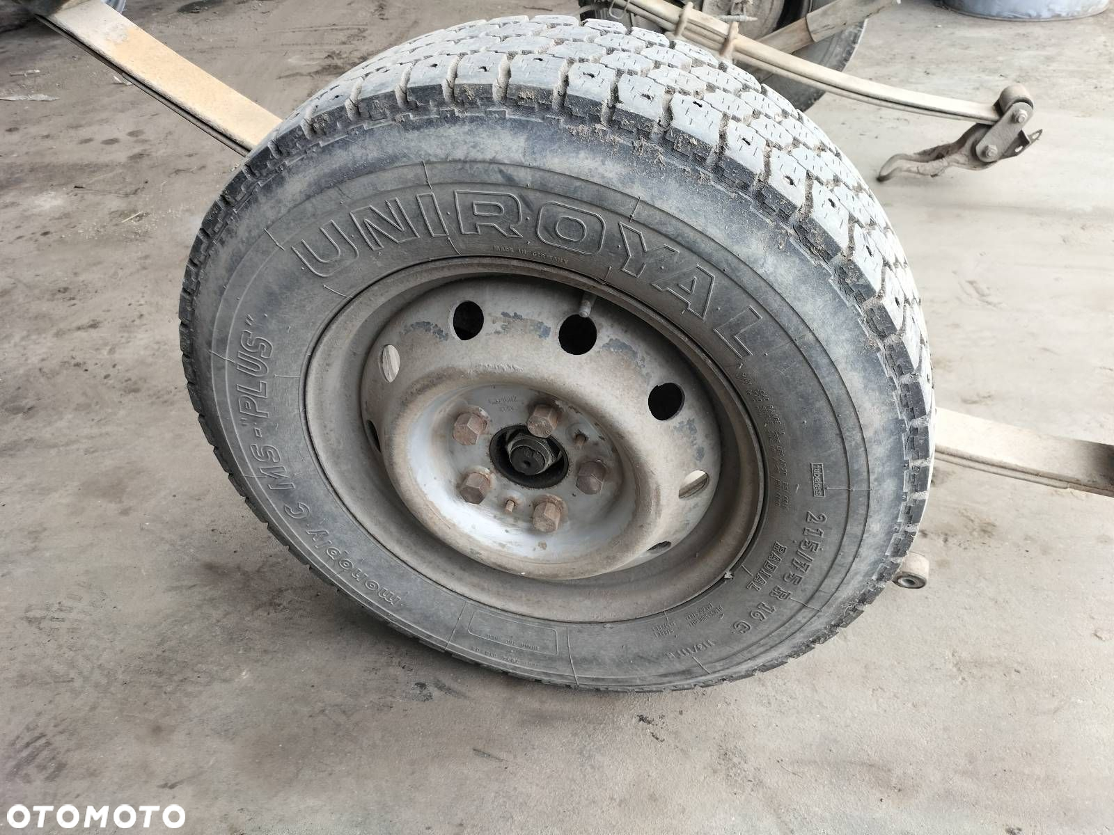 OŚ BELKA ZAWIESZENIA TYŁ RESORY KOŁA NA PRZYCZEPKĘ CITROEN JUMPER I - 2