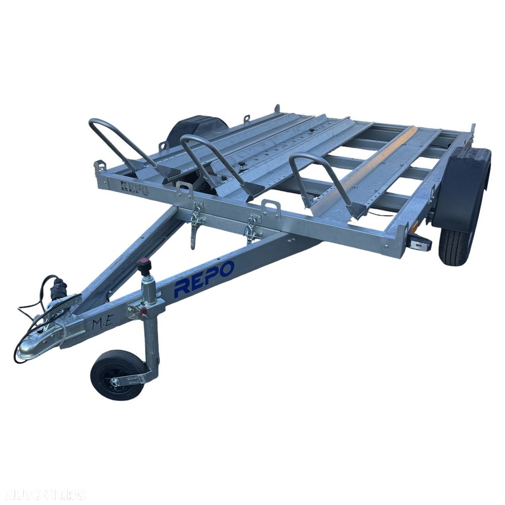 REPO Remorca 750 kg 3 Motociclete 210 x115 cm (212 x 150 cm) - 5