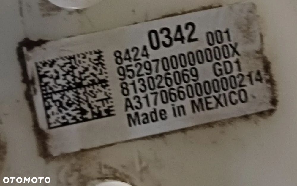 CHEVROLET CORVETTE C7 17r 6.2 POMPA PALIWA 84240342 - 2