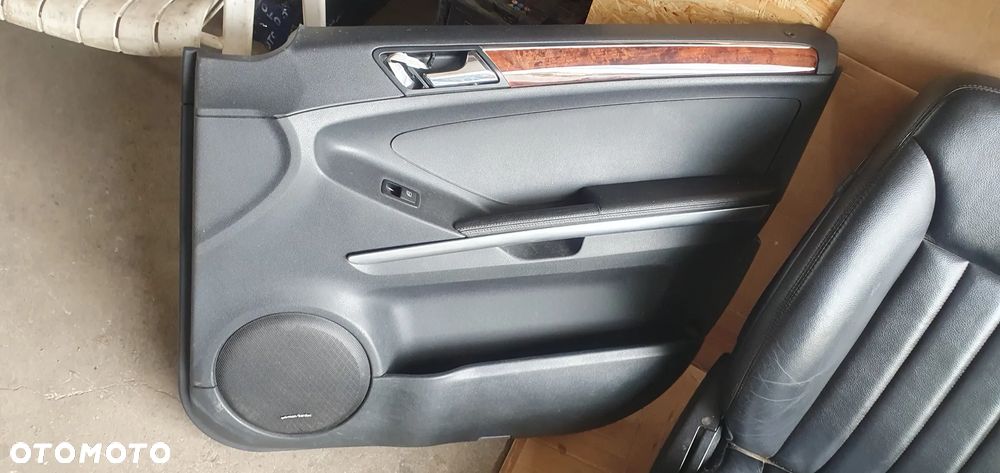 Fotele kanapa boczki podłokietnik komplet skóra elektryczne Mercedes ML W164 - 8
