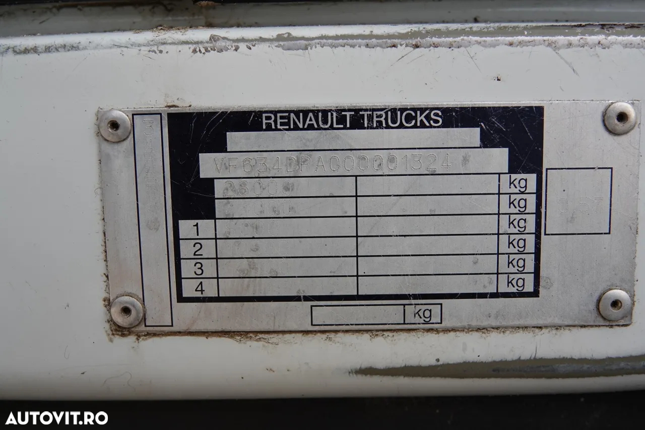 Renault KERAX 410 / 6x4 / BASCULANTE + HDS FASSI F150 / HYDROBURTA / BORDMATIC - 36