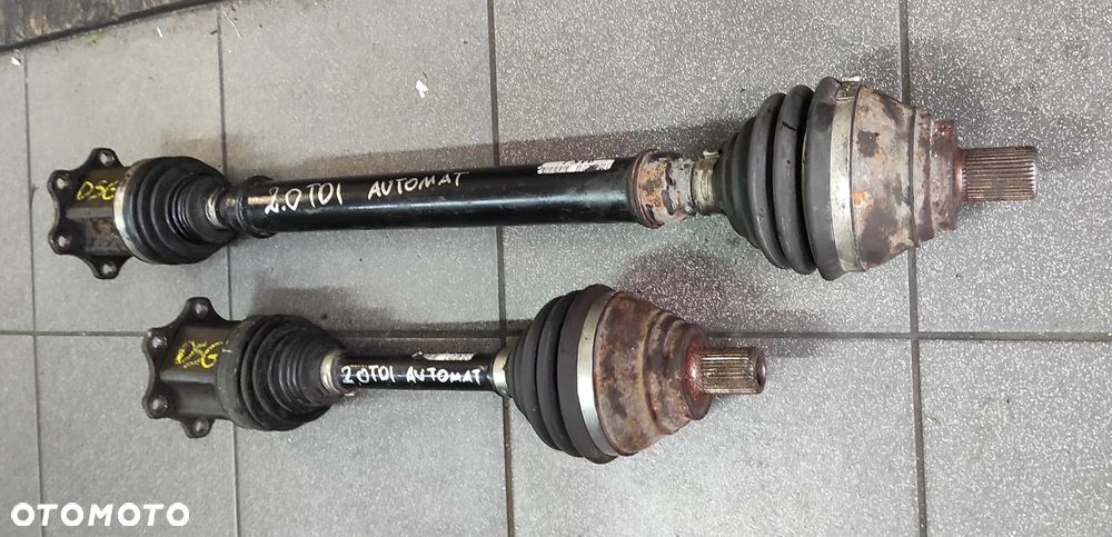 PÓŁOŚ PRZEGUB PRAWA LEWA DSG VW PASSAT B6 AUDI SEAT SKODA 3C0407272AK - 3