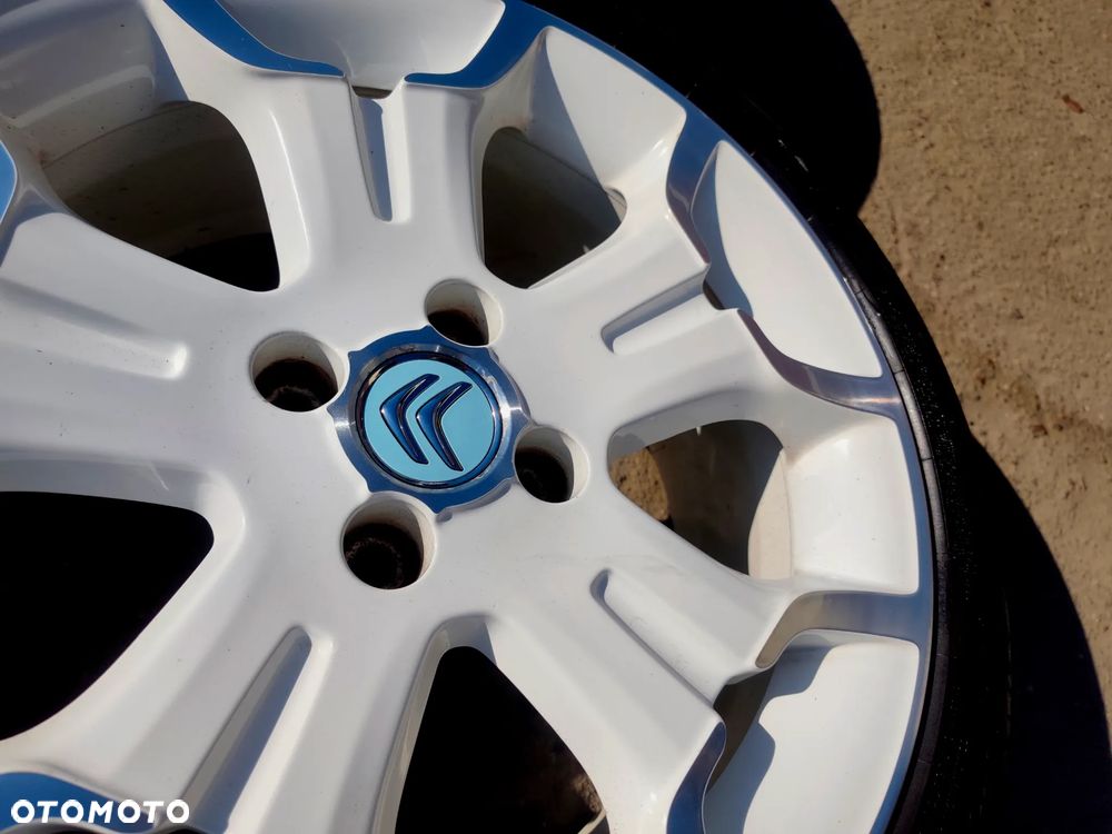 4x108 Felgi Aluminiowe Alufelgi ORYGINALNE 17 Koła Letnie Lato CITROEN DS3 AIRCROSS C3 PLURIEL PICASSO PEUGEOT 208 301 207 6mm 22r. Białe Legnica ALU-RAD 205/45 - 10