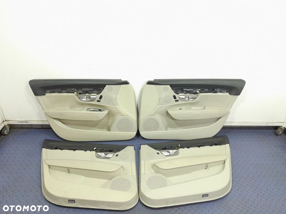 VOLVO S90 II LONG FOTELE KANAPA WNĘTRZE BOCZKI INSCRIPTION BLOND NAPPA - 11
