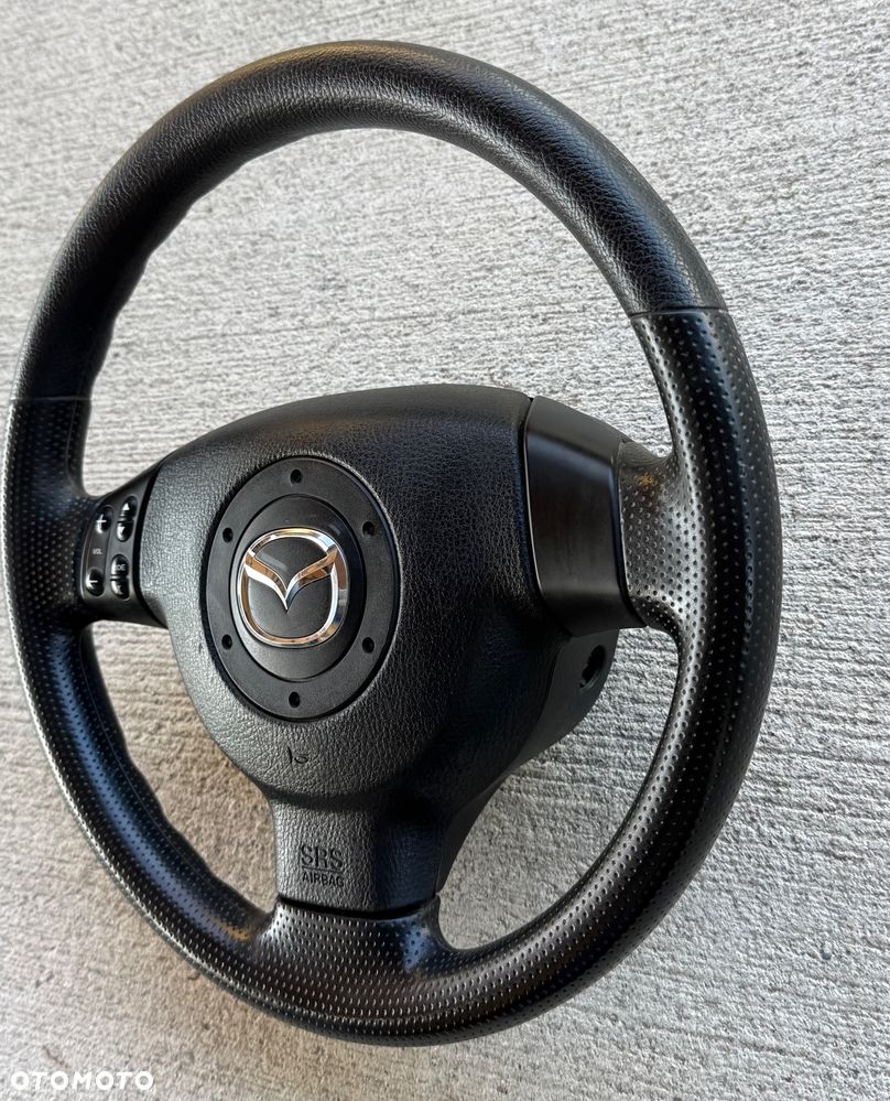 Mazda 3 5 6 koło dojazdowe 16cali T125/70 R16 Mazda 6 GH 2008/2010r kierownica air bag stan b.dobry kierownice Mazda 2 dy de 3 BK bl bp 5 CR CW 6 gg GY GJ cx-5 cx-3  plastiki wloty powietrza lampa tył lewa lub prawa strona Europejska stan b.dobry oryginalna w 100% sprawne oraz inne części - 22