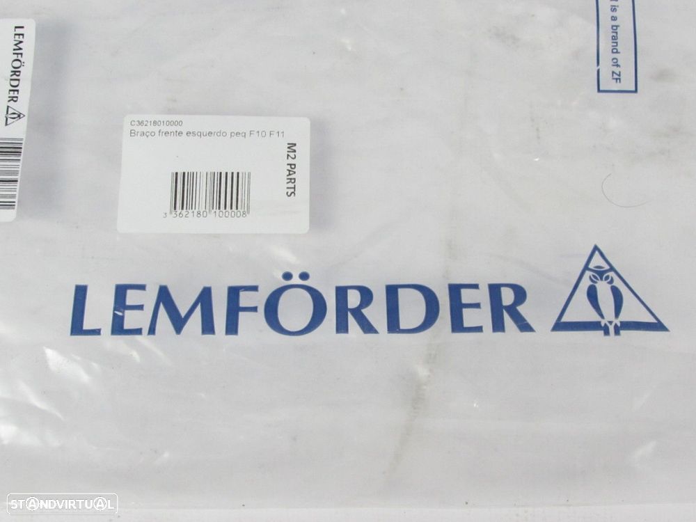 BRAÇO - LEMFORDER SUSPENSÃO Esquerdo/Frente/Inferior Novo/ Original BMW 5 (F10)/... - 4