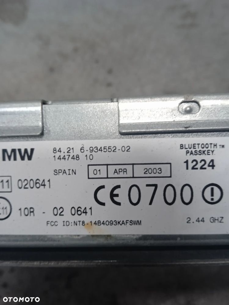 Moduł bluetooth E46 84216934552 - 2