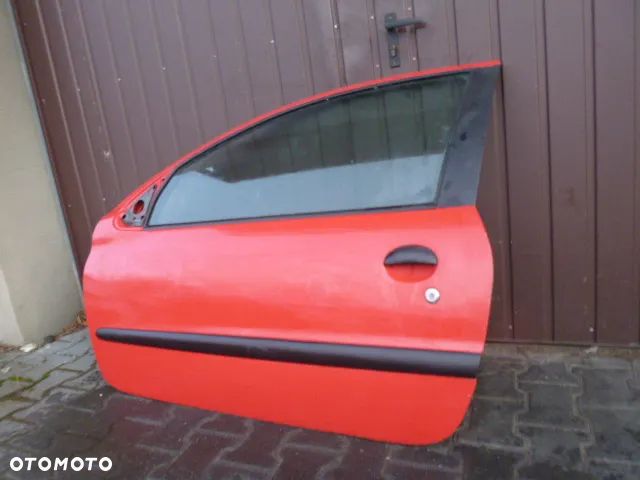 DRZWI LEWY PRZÓD LEWY PRZEDNIE PEUGEOT 206 EKB 3D KOMPLETNE - 5