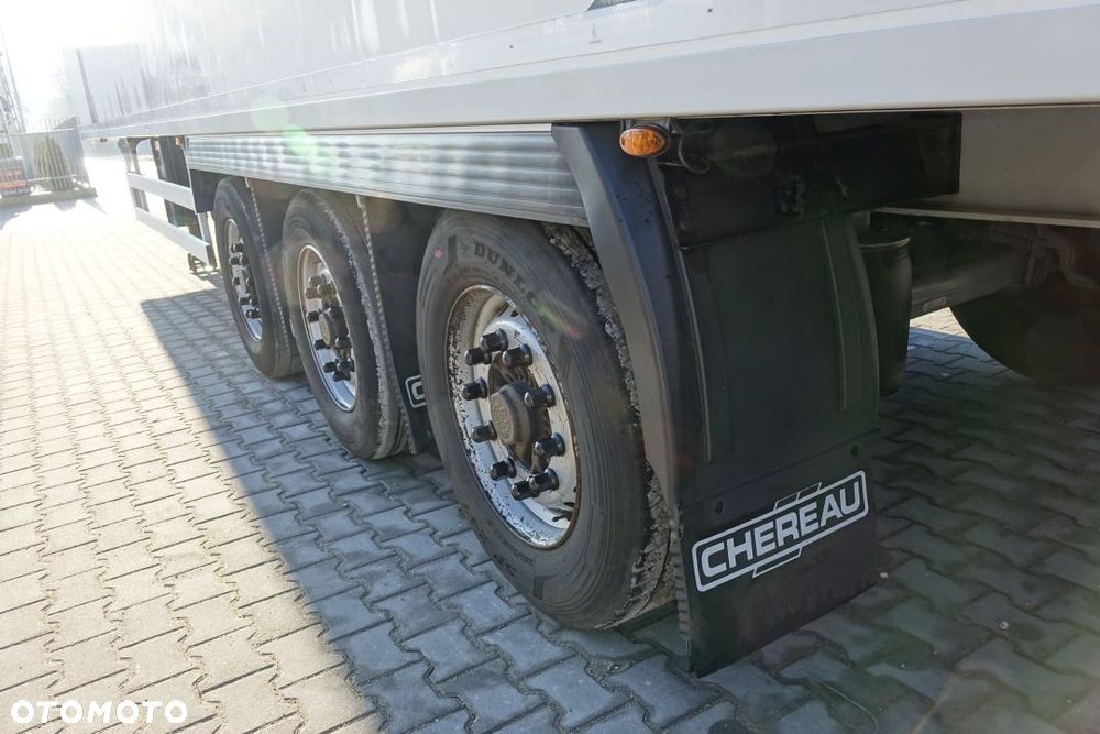 Chereau CHŁODNIA / CARRIER VECTOR / OSIE BPW / OŚ PODNOSZONA / KOSZ I KOŁO ZAPASOWE  / - 22