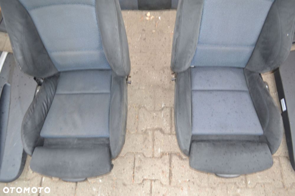 BMW E90 FOTELE KANAPA OPARCIE BOCZKI ALCANTARA SPORTSIZE MPAKIET KOMPLET - 12